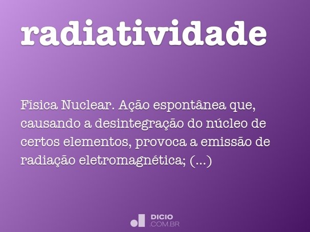radiatividade