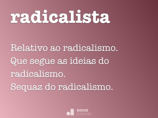 radicalista