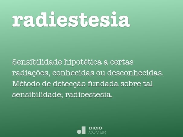 radiestesia