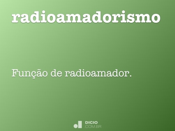 radioamadorismo