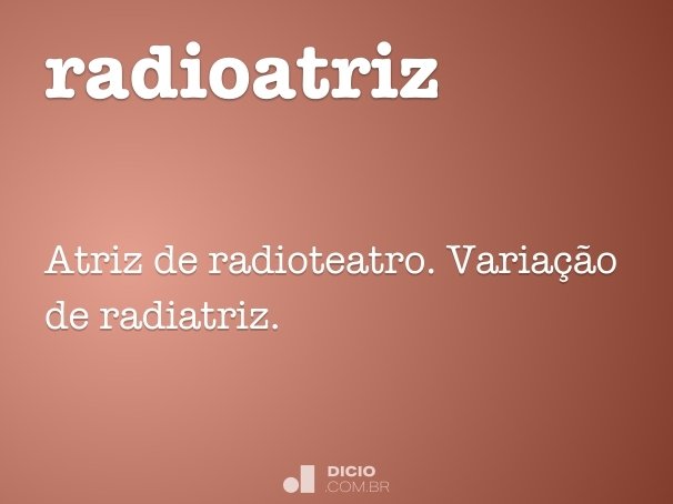 radioatriz