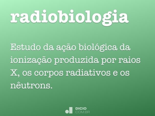 radiobiologia