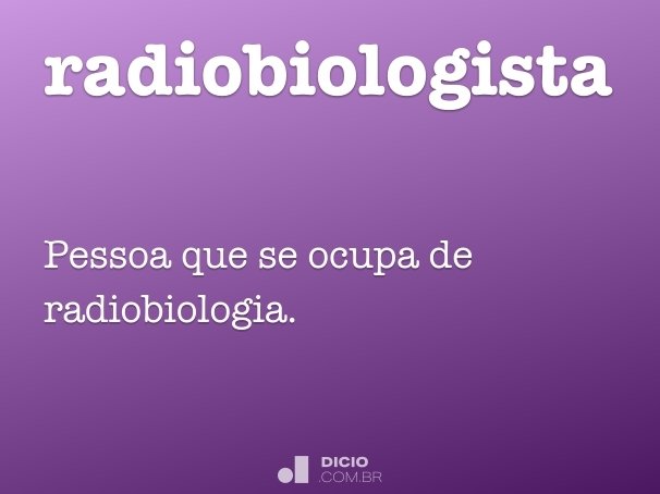 radiobiologista