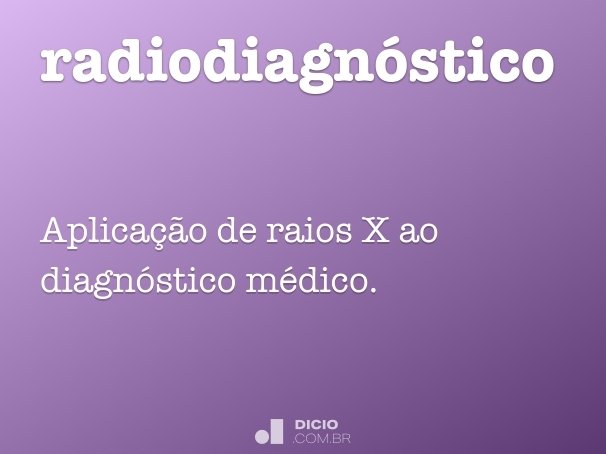 radiodiagnóstico