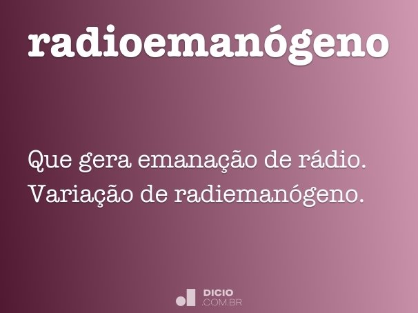 radioemanógeno