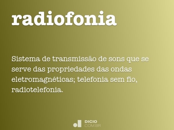 radiofonia
