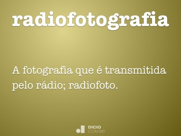 radiofotografia