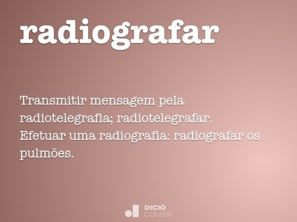 radiografar
