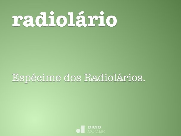 radiolário