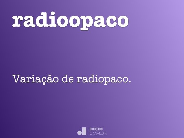 radioopaco