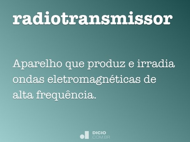 radiotransmissor