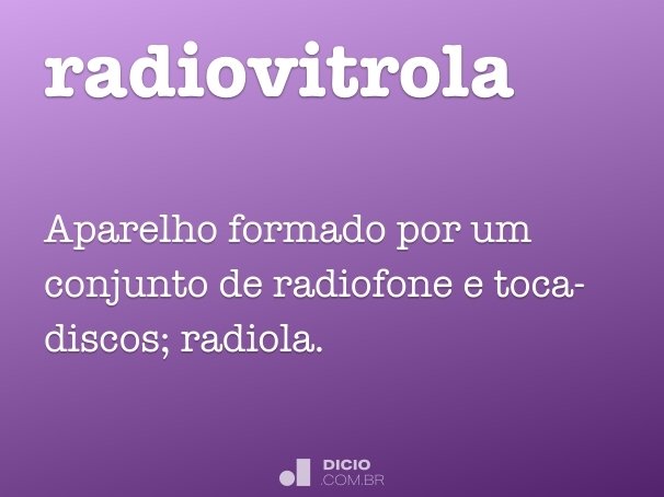 radiovitrola