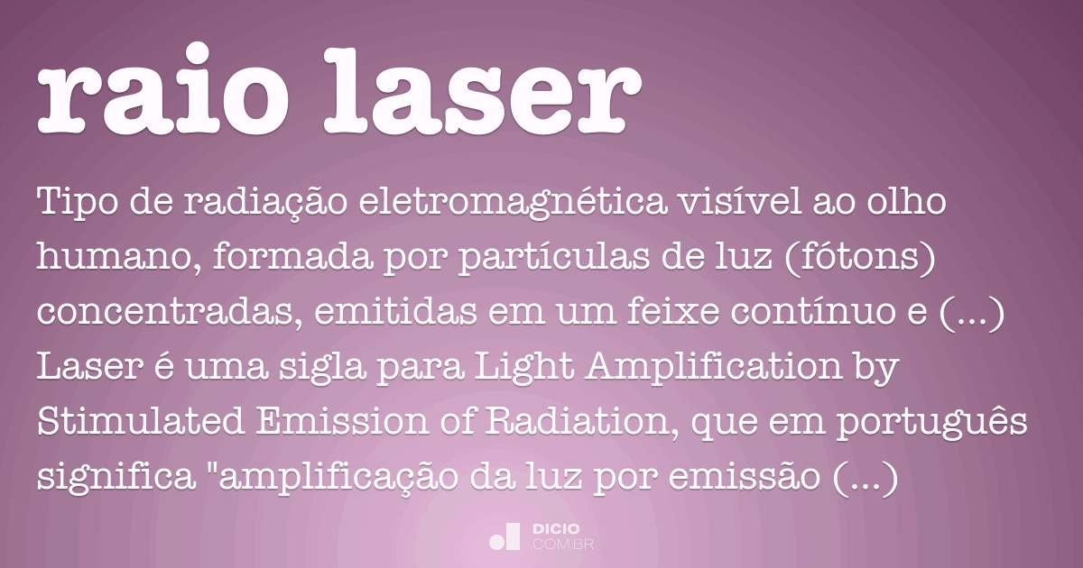 RAIO LASER