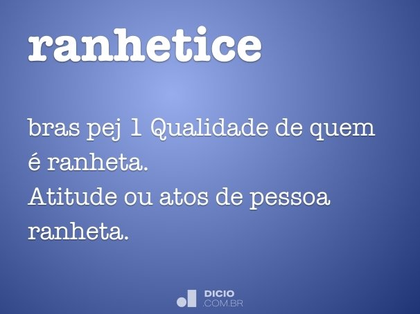 ranhetice