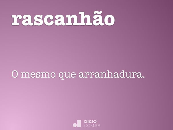 rascanhão