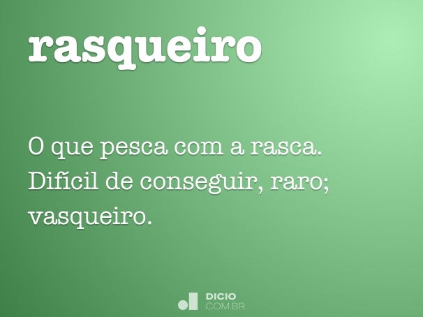 rasqueiro