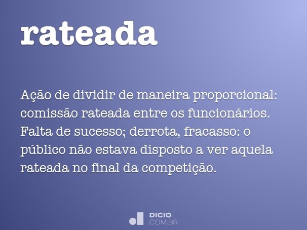 rateada