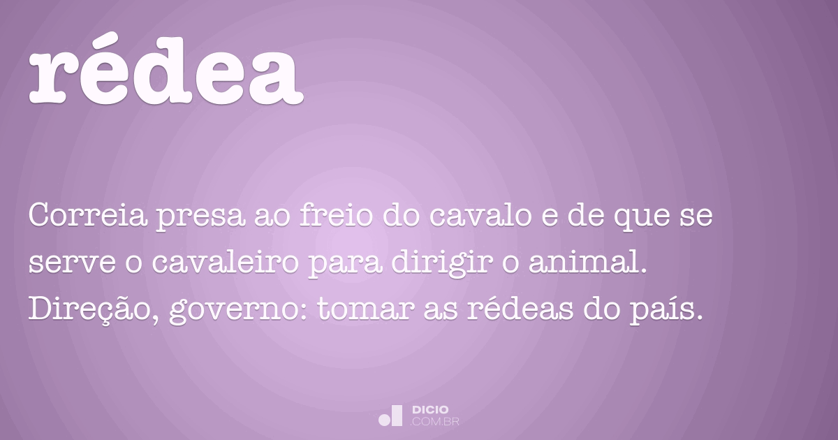 Rédea Dicio, Dicionário Online de Português