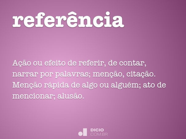 referência