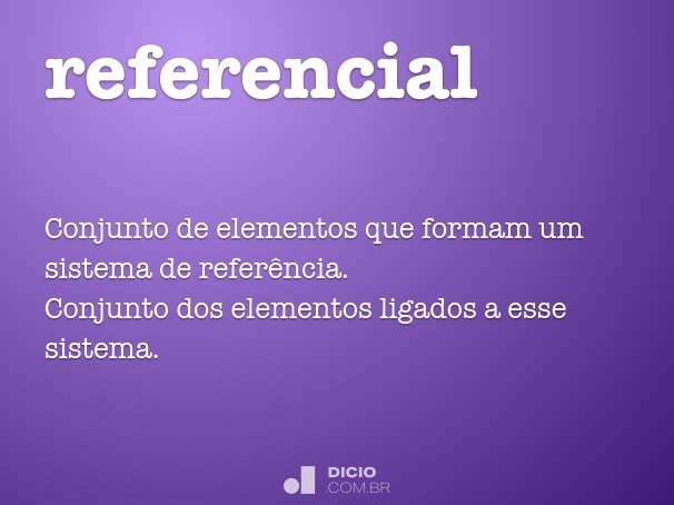 referencial