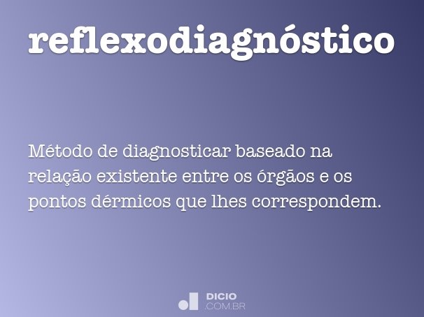 reflexodiagnóstico
