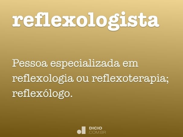 reflexologista
