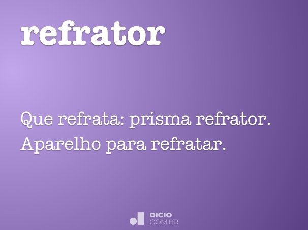 refrator