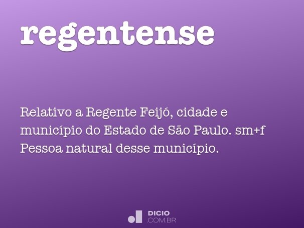 regentense