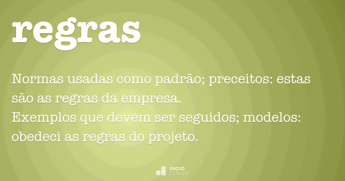 regras