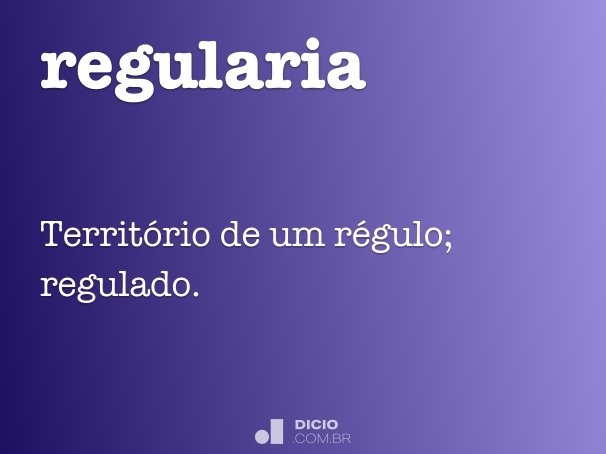 regularia