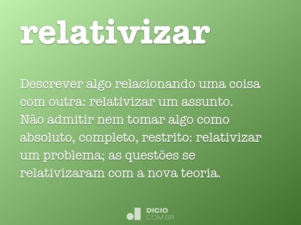 relativizar