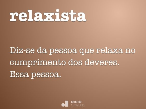 relaxista