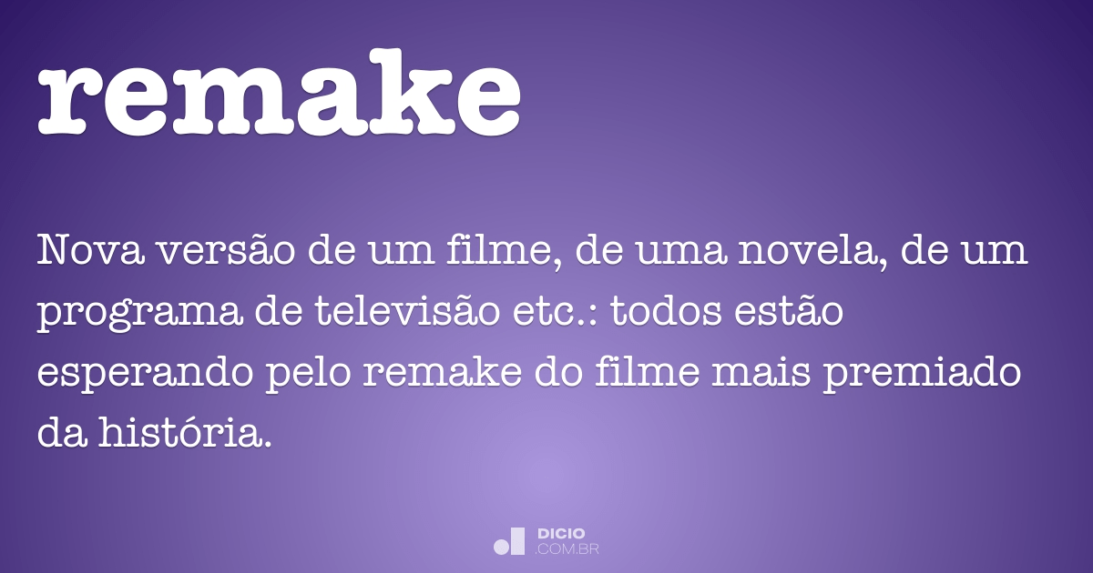 Replay - Dicio, Dicionário Online de Português