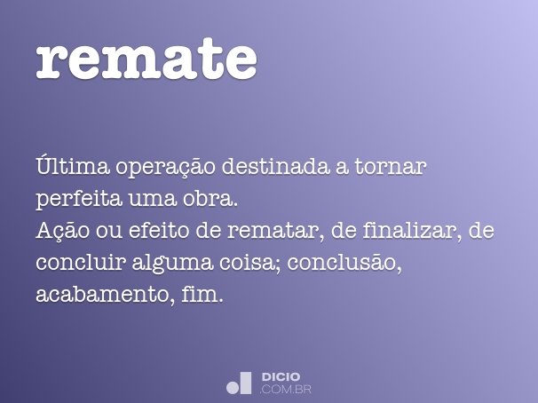 remate
