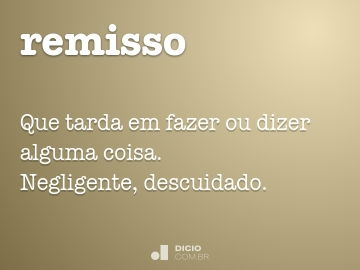 Remígio - Dicio, Dicionário Online de Português