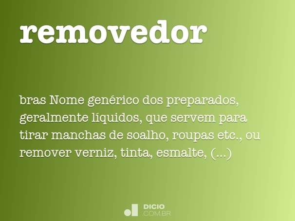 removedor