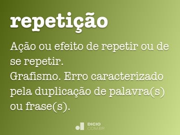 Repercutido - Dicio, Dicionário Online de Português