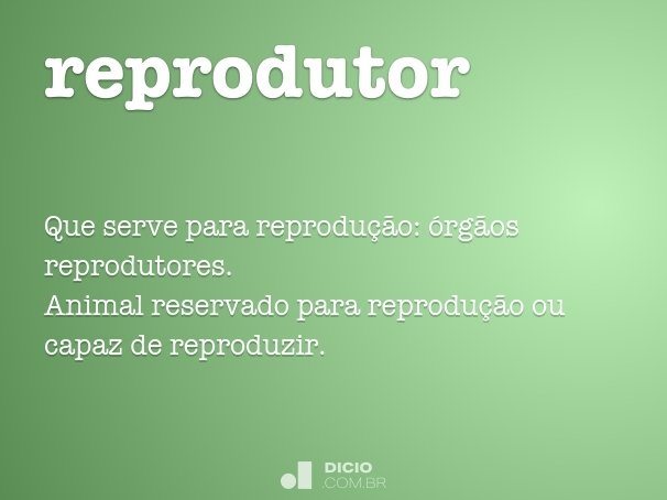 reprodutor