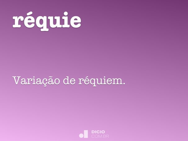 Réquiem  Significado de réquiem