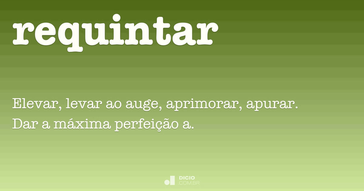 Aprimorar - Dicio, Dicionário Online de Português