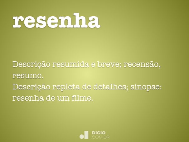 resenha