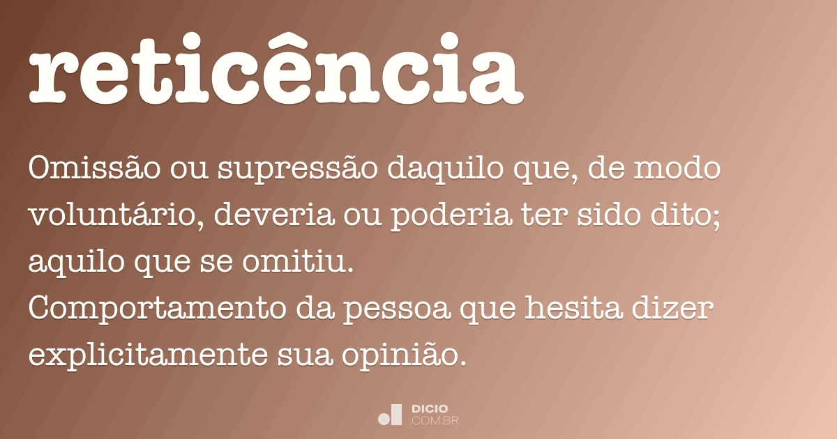 Uso das Reticências () - Toda Matéria