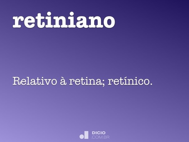 retiniano