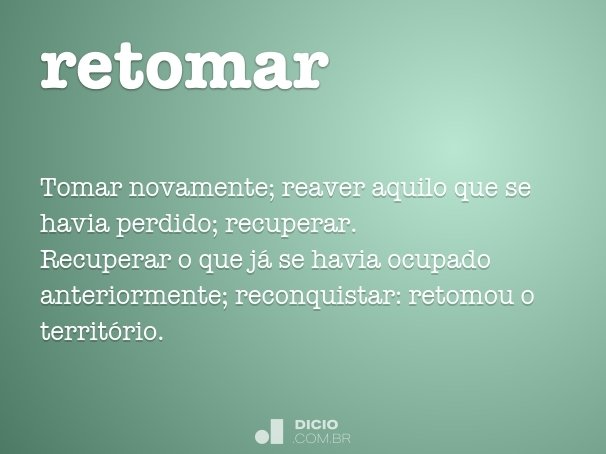 retomar