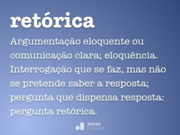 Retórica: o que é, retórica X oratória, tipos - Mundo Educação