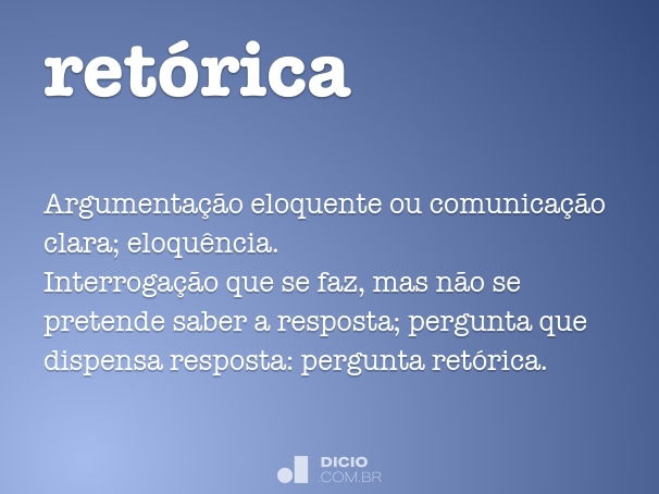 retórica