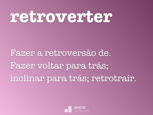 retroverter