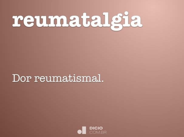 reumatalgia