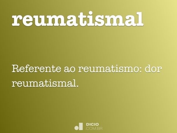 reumatismal
