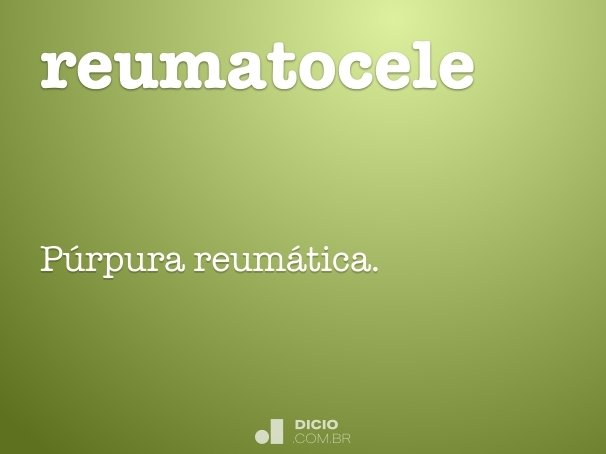 reumatocele